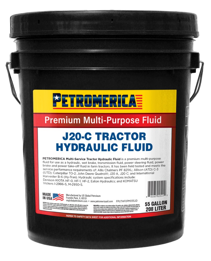 Petromerica J20-C UTHF (Universal Tractor Hydraulic Fluid)